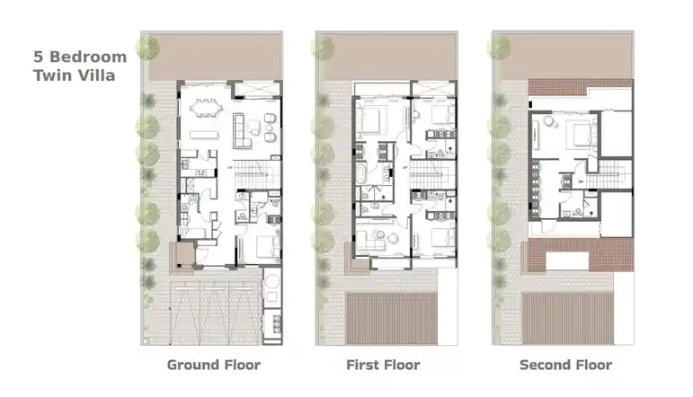 5 Bedroom Twin Villa